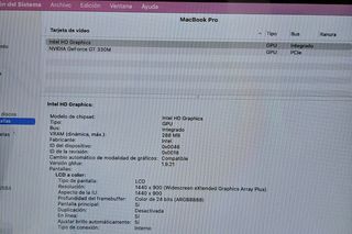 APPLE MACBOOK PRO 15" I7 averiado