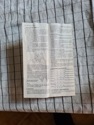 Termostato programador para calefacción