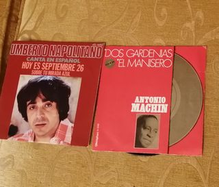 pack 3 single vinilo 45 rpm,2 canciones