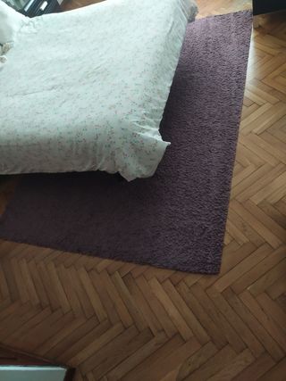 Alfombra Shaggy Lila clarito