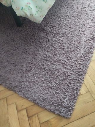 Alfombra Shaggy Lila clarito