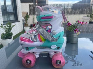 Patines niña 4 ruedas 