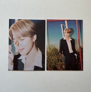 BTS JIMIN HYBE POSTCARDS