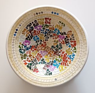 Plato de cerámica.