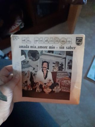 vinilo single El Pasadoe