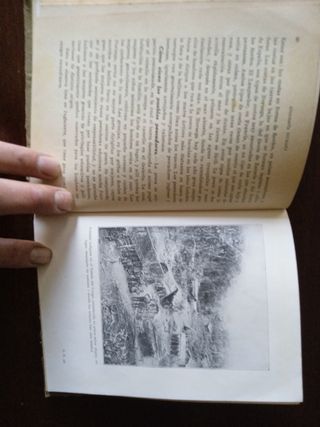 ANTIGUO LIBRO GEOGRÁFICA HUMANA