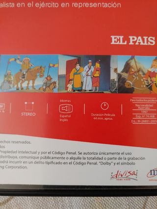 DVD película Mulan inglés/castellano