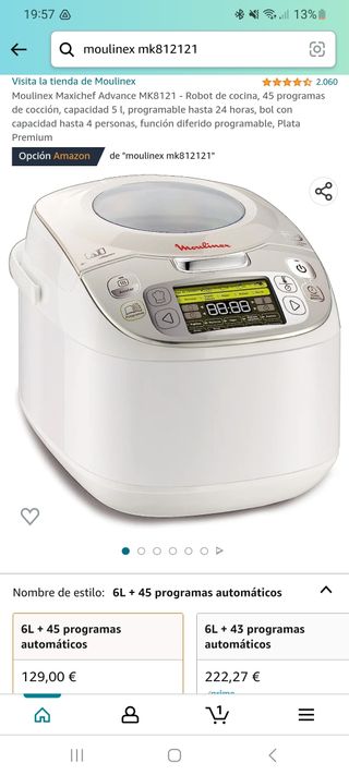 Robot de Cocina Moulinex Maxichef Advance MK812121