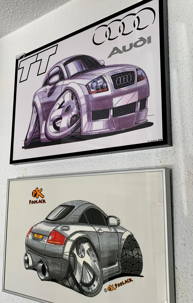 CARICATURAS AUDI TT