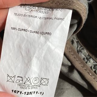 Chaqueta larga Alba Conde 100 % cupro talla 42