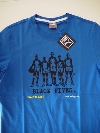 Puma. Camiseta azul. Talla M