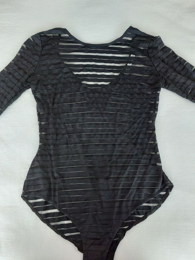 Body semitransparente talla S