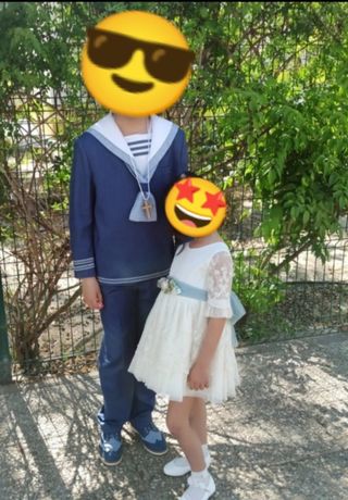 traje de comunión 