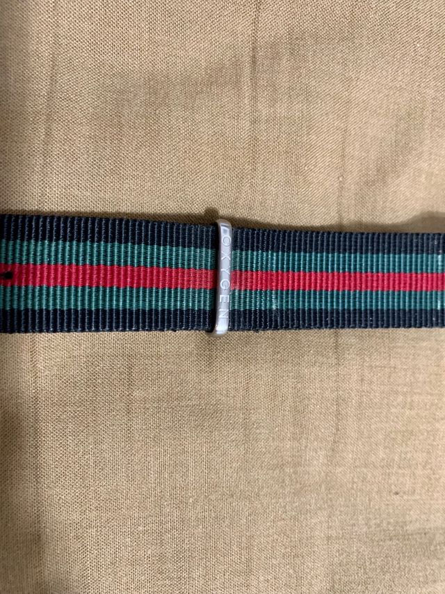 Correia original de lona da marca OXYGEN