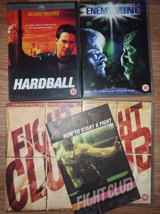 PELÍCULAS DESCATALOGADAS DVD 