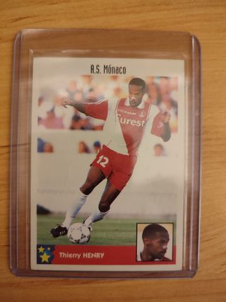 Cromo de Henry Fútbol Panini