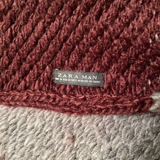 Bufanda Zara Franjas