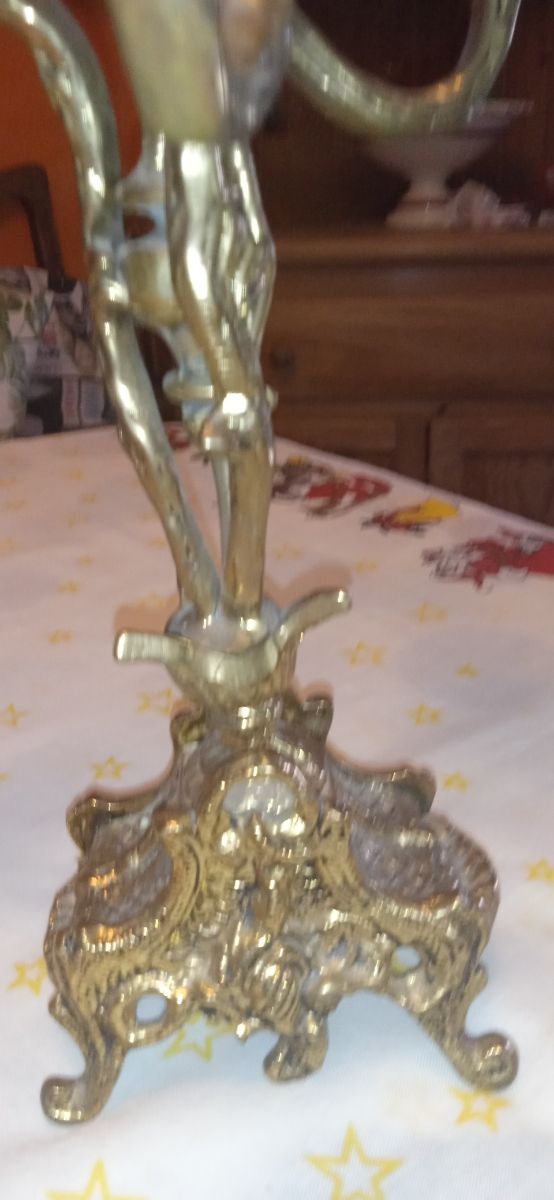 candelieri antichi in bronzo