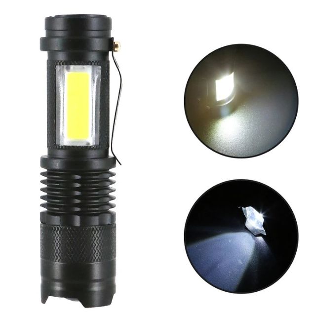 Mini lanterna LED recarregável