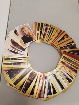 Pegatinas/cromos Harry Potter