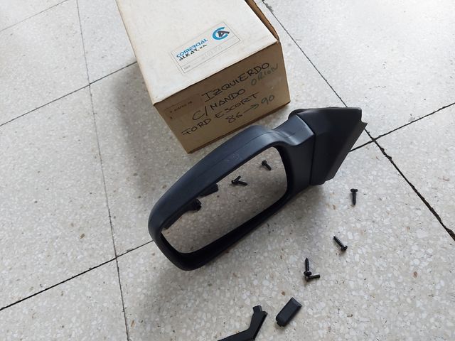 Espejo Ford Escort Orion 86 a 90 izquierdo