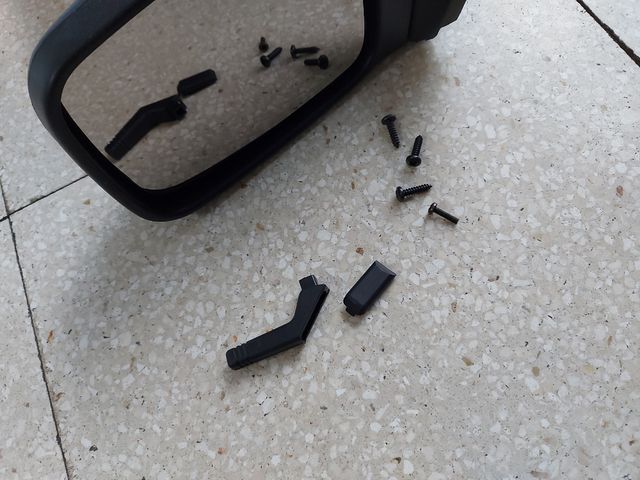 Espejo Ford Escort Orion 86 a 90 izquierdo