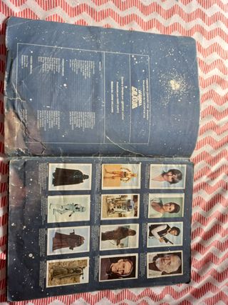 álbum cromos Star wars