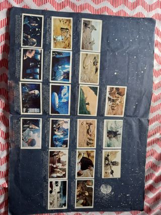 álbum cromos Star wars