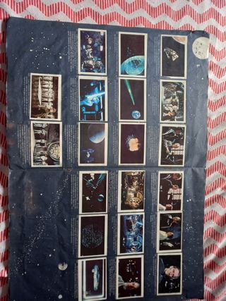 álbum cromos Star wars