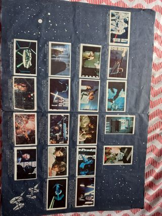 álbum cromos Star wars