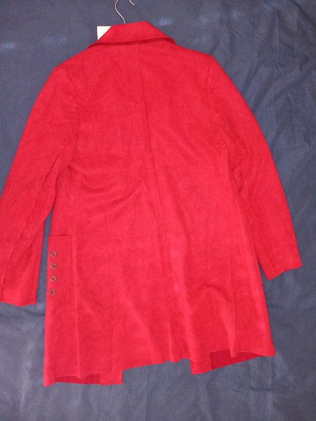 CHAQUETA ROJA MUJER TALLA 38-40