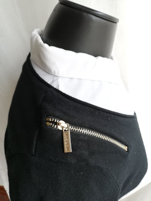 Jersey Morgan Negro y Dorado