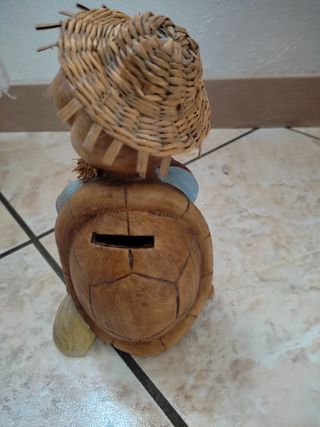 salvadanaio a forma di tartaruga