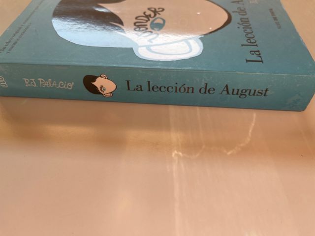 La lección de August de R.J.Palacio