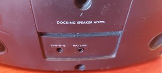 Altavoz IPhone Ipod y mp3 audio Philips ad295