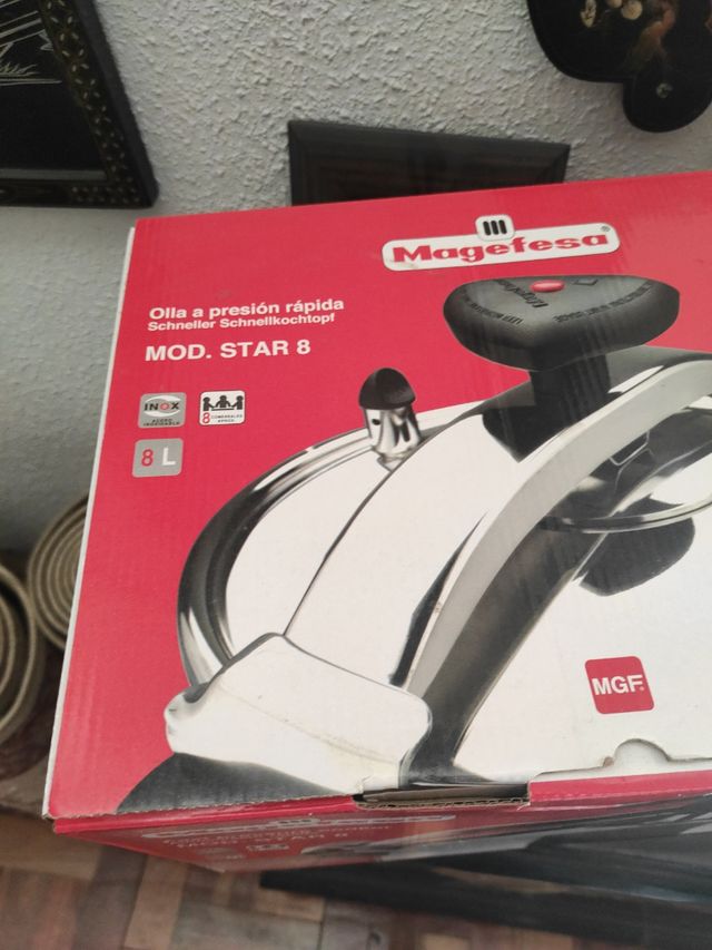 Olla Magefesa 8 litros nueva