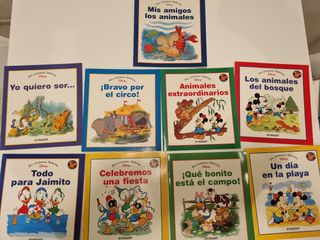 lote 9 libros Disney letra para primeras lecturas
