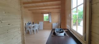 OFERTA! CASA DE MADERA ALBERCHE 35m2 2 HABITACIONS