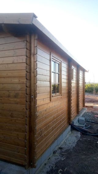 OFERTA! CASA DE MADERA ALBERCHE 35m2 2 HABITACIONS