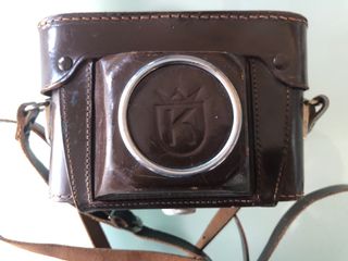 Antigua cámara fotos analógica Regula-Werner King