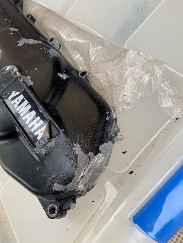 Tapa cárter Yamaha aerox naked 2014