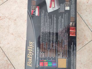 plancha de pelo con vapor babyliss nueva