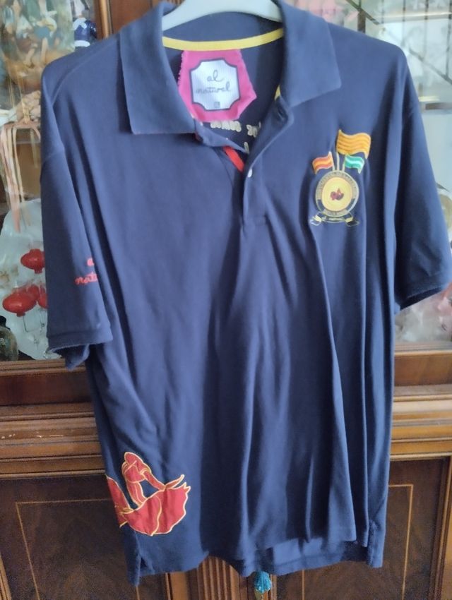 polo vintage plaza de toros monumental de Barcelon