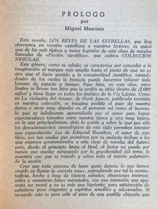 LOS REYES DE LAS ESTRELLAS. EDMOND HAMILTON, 1956.