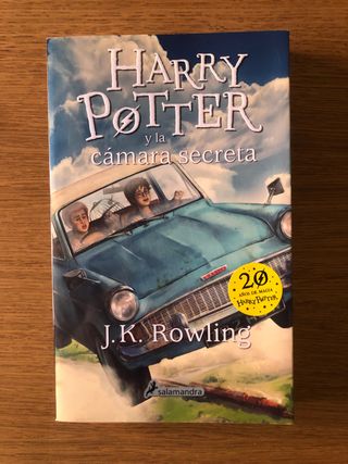 Libro Harry Potter y la cámara secreta