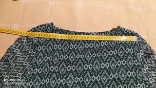 Blusón de Amichi estampado verde