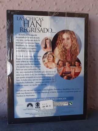 dvd SEXO EN NUEVA YORK Temporadas completas 2 y 3