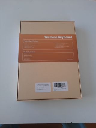 KBCASE Funda Teclado iPad 10.2 8th Gen