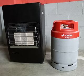 Estufa Catalítica obrezco e incluido accesorios