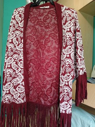 cárdigan/chaqueta Artesanal M/L